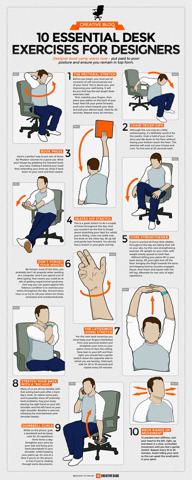 The Best Desk Exercises You Can Do At Work