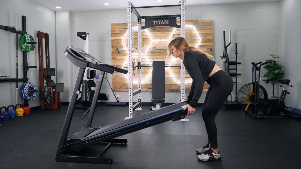 Treadmill size in feet