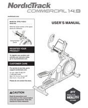 Nordictrack Commercial 14.9 Troubleshooting