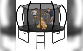 Best Trampoline With Safety Net