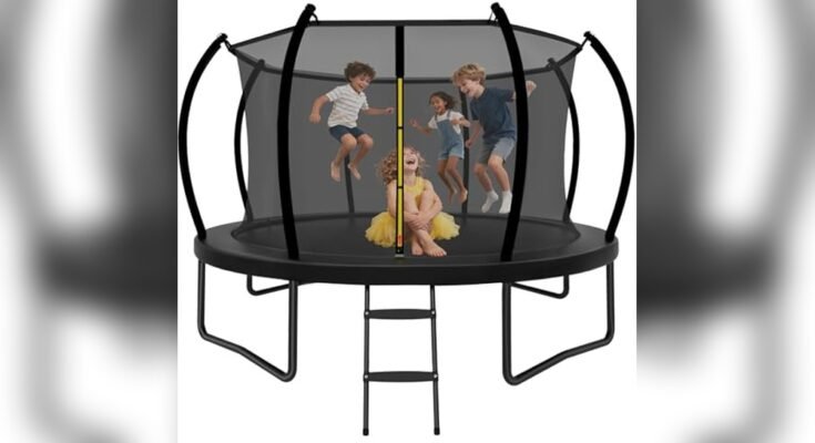Best Trampoline With Safety Net